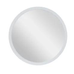 Wood Round Wall Mirror – Olivia & May -Olivia & May GUEST 7308726c 8206 447a 9034 0db993dc0433