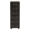 Wood 6 Drawer Chest Dark Java - Olivia & May -Olivia & May GUEST 755c8dba e276 4782 8ab0 d7d3cf3a6705