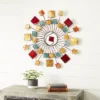 Metal Sunburst Wall Decor With Square Panel Accent Brown - Olivia & May 1 Metal Sunburst Wall Decor With Square Panel Accent Brown - Olivia & May -Olivia & May GUEST 7565ad2a cdc7 4520 b474 50b794885758
