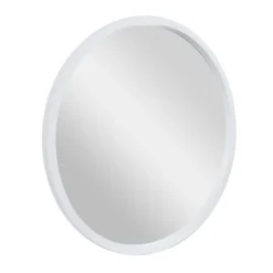 Contemporary Wood Wall Mirror White - Olivia & May -Olivia & May GUEST 75898a66 a61c 4c9b b4bf fd93ebdc85ce