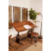 Industrial Teak Wood Console Table Brown - Olivia & May -Olivia & May GUEST 75fc9a63 b2b9 458c b356 bd1e56be9ee7