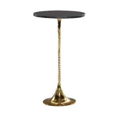 Coastal Seahorse Accent Table Gold - Olivia & May 4 Coastal Seahorse Accent Table Gold - Olivia & May - Image 2