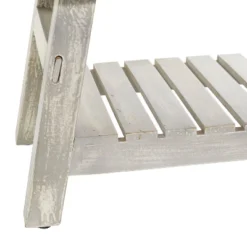 Rustic Wood Bench Black - Olivia & May -Olivia & May GUEST 771c9693 8b0e 4556 9caa d2ef83f77a34