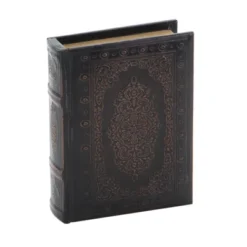 Vintage Reflections Rustic Wood-Style MDF And Synthetic Leather Book Box Set 3ct - Olivia & May -Olivia & May GUEST 797e0cdd d572 489e a4c9 9e57a8a6b280