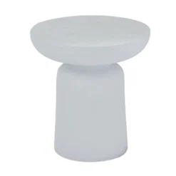 18"x17" Contemporary Garden Stool - White - Olivia & May -Olivia & May GUEST 7b0a4705 9e3c 43d8 b153 e6ad7b5ad609