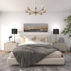 Canvas Geode Handmade Foiled And Brushstrokes Framed Wall Art With Gold Frame Gold - Olivia & May -Olivia & May GUEST 7b98a95f eb46 4a7a 8150 36dd2dac5aad