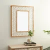 Farmhouse Wood Rectangle Wall Mirror White - Olivia & May -Olivia & May GUEST 7d616134 f877 4d2a 937c 83f95c8989d3