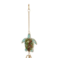 41" Iron Eclectic Turtle Windchime: Coastal Vibes, Easy Hang - Olivia & May -Olivia & May GUEST 7d80967c 74d4 4de5 9053 03c4e4e7ccb4