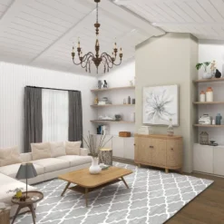 Traditional Carved Wood Curved Cabinet Brown - Olivia & May -Olivia & May GUEST 7e13c747 13c5 429d af64 dfd2801bca82