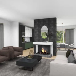 Contemporary Wood Oval Wall Mirror – Olivia & May -Olivia & May GUEST 7e298495 3bb0 444a 99e7 dfbb39b20de5