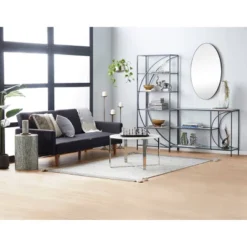 Contemporary Wood Oval Wall Mirror – Olivia & May -Olivia & May GUEST 7e74a4f3 cbc5 4477 9b74 52017a367864