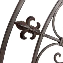 Metal Fleur De Lis Scrollwork And Wall Decor Black - Olivia & May 34 Metal Fleur De Lis Scrollwork And Wall Decor Black - Olivia & May -Olivia & May GUEST 7f965f6e 63e4 49ac 878f 34b93f626bff