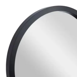 Wood Round Wall Mirror – Olivia & May -Olivia & May GUEST 81496ee8 deee 46be 8cb4 45726cb54892