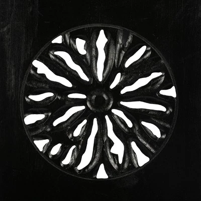 Wood Floral Handmade Carved Intricately Wall Decor - Olivia & May 5 Wood Floral Handmade Carved Intricately Wall Decor - Olivia & May - Image 3