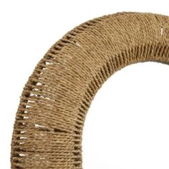 Bohemian Iron Metal Window Pane Inspired Wall Mirror With Arched Top Brown - Olivia & May -Olivia & May GUEST 82c05b76 662a 4b00 bddb 23e66d6fe45d