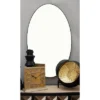 Contemporary Wood Oval Wall Mirror – Olivia & May -Olivia & May GUEST 82c3018c e5ed 4173 876f 82028127c754
