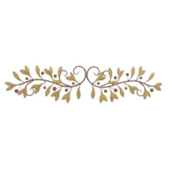 Traditional Metal Leaf Floral Wall Decor - Olivia & May -Olivia & May GUEST 846e9c78 f4a9 4771 9635 0992f21d4a9e