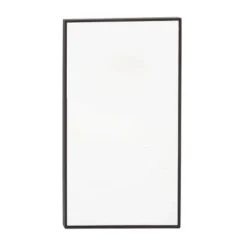 Contemporary Wood Rectangle Shaped Wall Mirror With Thin Minimalistic Frame - Olivia & May -Olivia & May GUEST 8532f6cc 2dbd 4187 b621 e1658051e5d6