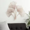 Glam Metal Floral Wall Decor - Olivia & May