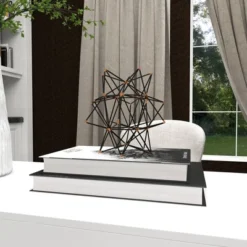 Modern Reflections Iron Geodesic Decorative Star (7") - Olivia & May -Olivia & May GUEST 85b2c2cf 287b 44a8 9cc6 554e08b3b424