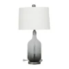Coastal Glass Table Lamp Set Of 2 Gray - Olivia & May -Olivia & May GUEST 85c54414 0394 4ba4 85f4 5083818745cf