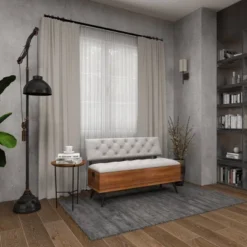 Industrial Floor Lamp Black - Olivia & May -Olivia & May GUEST 86a496eb 62e5 4165 bab5 edae58768fb6