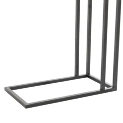 Rustic Metal Accent C-Table Brown - Olivia & May -Olivia & May GUEST 87525568 f0e3 4ca0 9192 eef93809391d