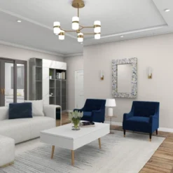 Glass Handmade Recycled Magazine Frame Wall Mirror Multi Colored - Olivia & May -Olivia & May GUEST 88329e7b fd30 4f80 aff9 ed7f5a988050