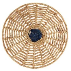 Set Of 3 Seagrass Plate Handmade Woven Basket Wall Decors Brown - Olivia & May -Olivia & May GUEST 885be174 b0b1 4fdc ac26 9f44fb4dbd71