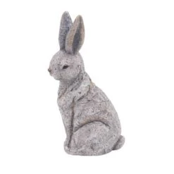 20" X 11" Magnesium Oxide Country Rabbit Garden Sculpture Gray - Olivia & May -Olivia & May GUEST 89061824 faa0 4d24 9e85 7fbb778fbdd0