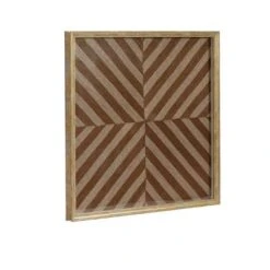 Contemporary Canvas Wall Decor Brown - Olivia & May -Olivia & May GUEST 89e6aa58 dcc4 48f2 a114 6c719bedf2d2