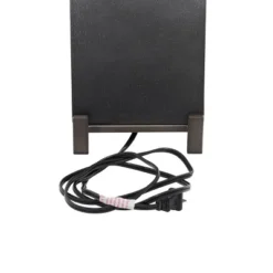 Polystone Table Lamp With Square Shade Gray - Olivia & May -Olivia & May GUEST 8a18baca dcd6 4926 ac58 80ac8867ab61