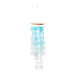 Coastal Capiz Shell Abstract Windchime Blue - Olivia & May -Olivia & May GUEST 8aa547f1 a416 43ea 8ef5 4cfab463e5f8