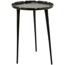 Mid-Century Modern Metal Accent Table - Olivia & May -Olivia & May GUEST 8abaa593 14b9 4414 85bf eddec547b3cc