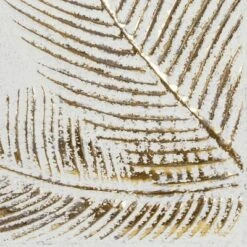 Metal Leaf Relief Palm Wall Decor With Gold Detailing Gold - Olivia & May -Olivia & May GUEST 8b0aab5e bcc2 4929 9a09 b98657e6e16e