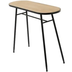 Industrial Metal Console Table Brown - Olivia & May -Olivia & May GUEST 8b3e1dcf c753 42f9 9631 17eece050973