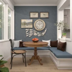 45" X 17" Coastal Wood Fish Wall Decor White - Olivia & May -Olivia & May GUEST 8b5cc311 09b7 419a a871 f667b9ce4d8a