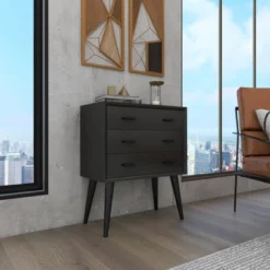 Modern Wooden Chest Black - Olivia & May 20 Modern Wooden Chest Black - Olivia & May -Olivia & May GUEST 8bc07df8 e05f 45d5 8e81 27f941f1f20a