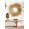 Dried Plant Starburst Wall Mirror Brown - Olivia & May -Olivia & May GUEST 8d546791 b2b4 4977 a336 a6683911fa7e