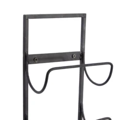 Industrial Metal Wall Wine Rack Black - Olivia & May -Olivia & May GUEST 8e0afb88 ddcb 4fb8 8254 36da82e4987e