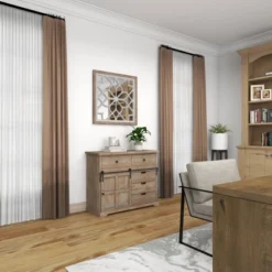 Wood Geometric Carved Wall Mirror White - Olivia & May -Olivia & May GUEST 8e15b961 642e 40e9 b7bf 1ba81898d7b7