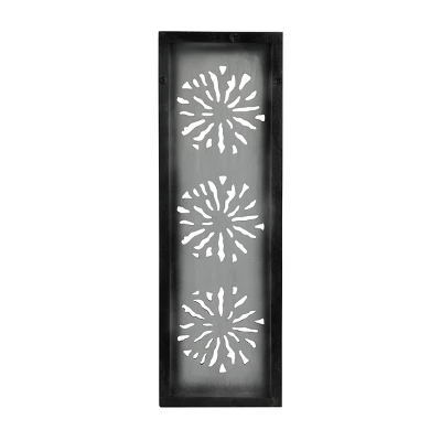 Wood Floral Handmade Carved Intricately Wall Decor - Olivia & May 3 Wood Floral Handmade Carved Intricately Wall Decor - Olivia & May