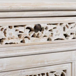 Traditional Mahogany Cabinet White - Olivia & May -Olivia & May GUEST 8e6d7ba5 df85 4dfb a28f 2db2c1ef08d0