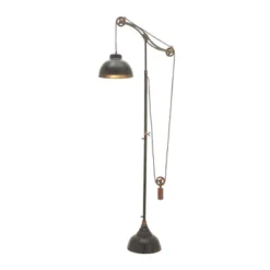 Industrial Floor Lamp Black - Olivia & May -Olivia & May GUEST 8ea7a210 24d2 4da2 a423 8f552fbf61f8