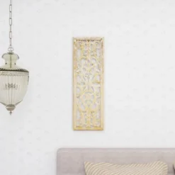 Wood Floral Handmade Intricately Carved Wall Decor - Olivia & May 37 Wood Floral Handmade Intricately Carved Wall Decor - Olivia & May -Olivia & May GUEST 8f0eaad5 875e 4646 9a5a d5a1060d1d29