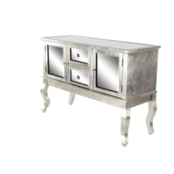Glam Mirrored Sideboard Silver - Olivia & May -Olivia & May GUEST 8faea26b d677 412f 9843 812bb8e112bf