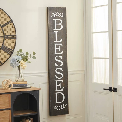 Farmhouse Wood Words And Text Wall Decor Brown - Olivia & May 3 Farmhouse Wood Words And Text Wall Decor Brown - Olivia & May
