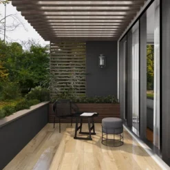 Metal Fabric Patio Garden Stool - Olivia & May -Olivia & May GUEST 8fdcf1d6 067c 411e 9f63 7fe0fdf5d098