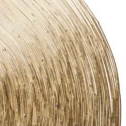 Set Of 3 Metal Plate Radial Wall Decors Brown - Olivia & May -Olivia & May GUEST 90df0302 2932 464e 8e39 48d6c4b25d7f