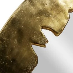 Aluminum Handmade Live Edge Wall Mirror Gold - Olivia & May -Olivia & May GUEST 9111365e 9af4 47a7 8346 22509a01a281